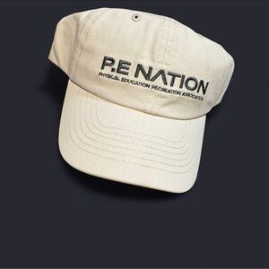 P.E Nation Beige Logo Hat